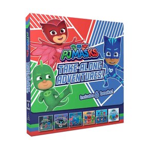 (영어원서) PJ Masks Take-Along Adventures! (Paperback)