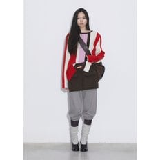 에드워드커밍 24FW INTARSIA VERTICAL STRIPE SWEATER