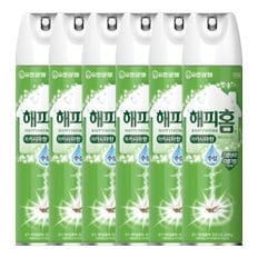 해피홈 에어로솔 수성 아카시아향 500ml X 6개