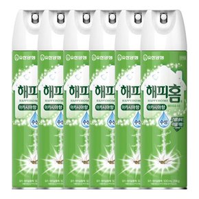 해피홈 에어로솔 수성 아카시아향 500ml X 6개