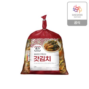 종가집 종가 갓김치 3kg