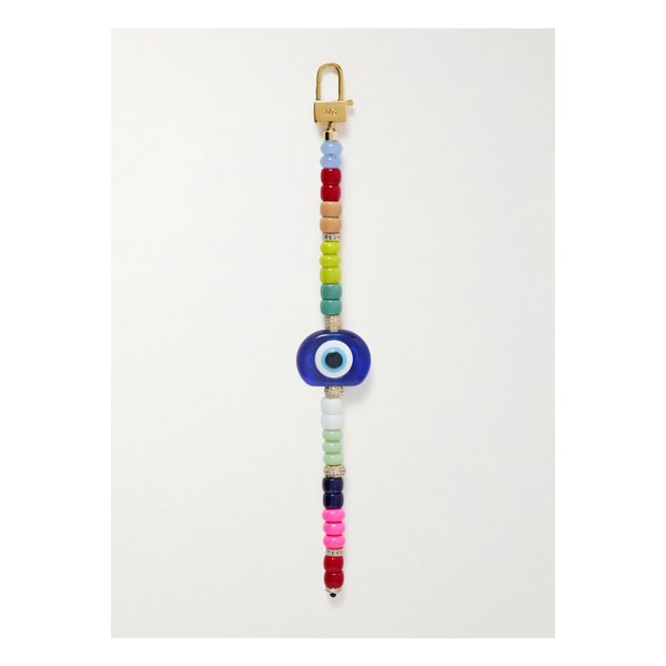 마사 칼보 프로텍션 골드 도금 에나멜 크리스털 백 참 멀티컬러 46376663162892354