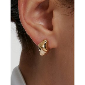 LEMON CURVE EARRING_GOLD