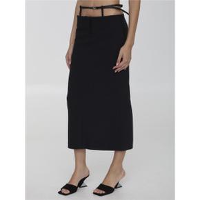 Womens Skirt 248WCS225_E100_100 BLACK