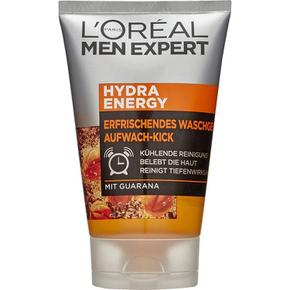 유럽직구 LOréal Paris 로레알 파리 남성용 하이드라 에너지 클렌징 젤 100ml