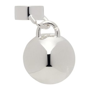 레텔앤볼브 실버 심 싱글 에어팟 참 RW2164 Silver