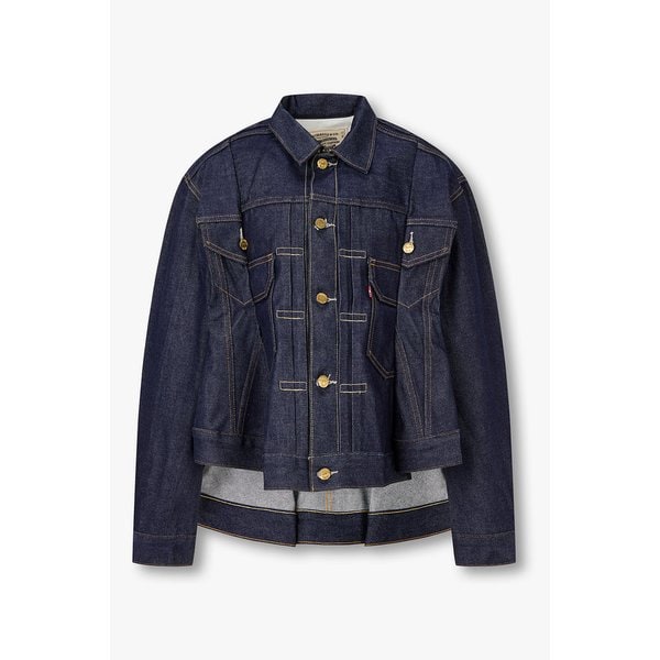 [Levi`s] 여성 애시메트릭 데님 자켓 6415101701000
