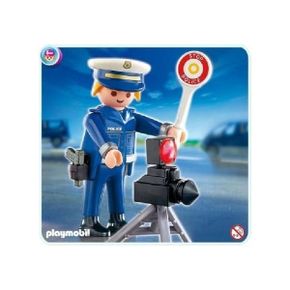 영국 플레이모빌 경찰차 경찰 PLAYMOBIL 4902 Police with Radar Control 1716144