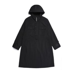 N252WOP130 NRN 여성셔링 우븐 셋업 후드 아노락 원피스 CARBON BLACK