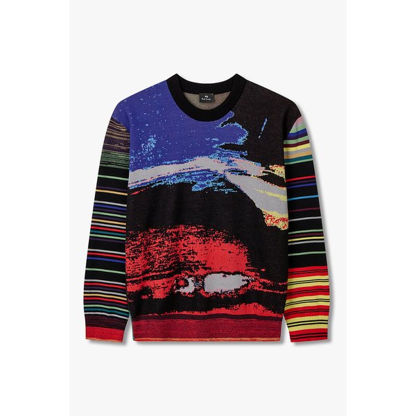 [PS PAUL SMITH] 스트라이프 슬리브 스웨터 5735328101000
