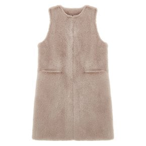 FAUX FUR MRD LAON VEST (LVT027KRFKF)