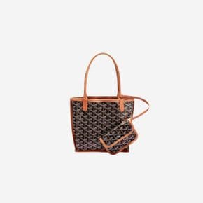 고야드 앙주 미니백 블랙 탄 Goyard Anjou Mini Bag Black Tan