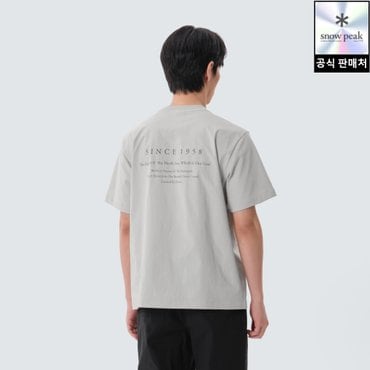 스노우피크 [25/SS] S25MMFTS56 워크 하이브리드 반팔 티