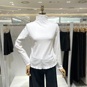 프릴 하이넥 티셔츠 803740