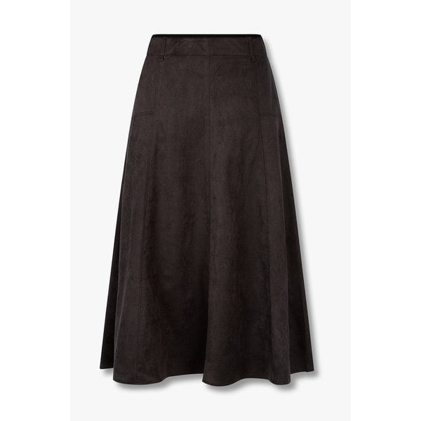 신세틱 스웨이드 플레어 스커트 7126135502162