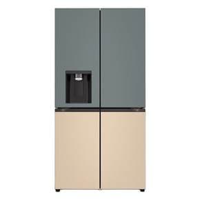 [공식] LG 디오스 얼음정수기냉장고 오브제컬렉션 W824FBS172S (820L)(희망일)