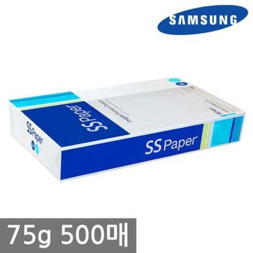 삼성물산 삼성 SS페이퍼 A4 복사용지(A4용지) 75g 500매 1권[26842633]