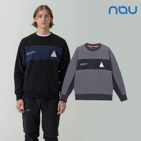 정가:139000 nau 남성 M POLARTEC FLEECE CREW TS _1NUTSW0003