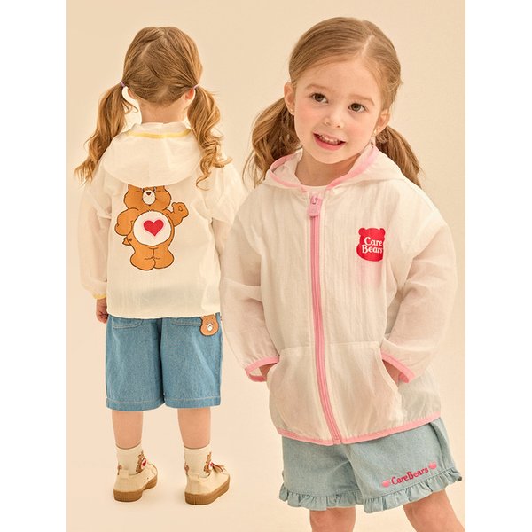 안녕 텐더하트베어 바람막이점퍼