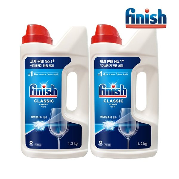 파우더 식기세척기 전용세제 1.2kg x2개