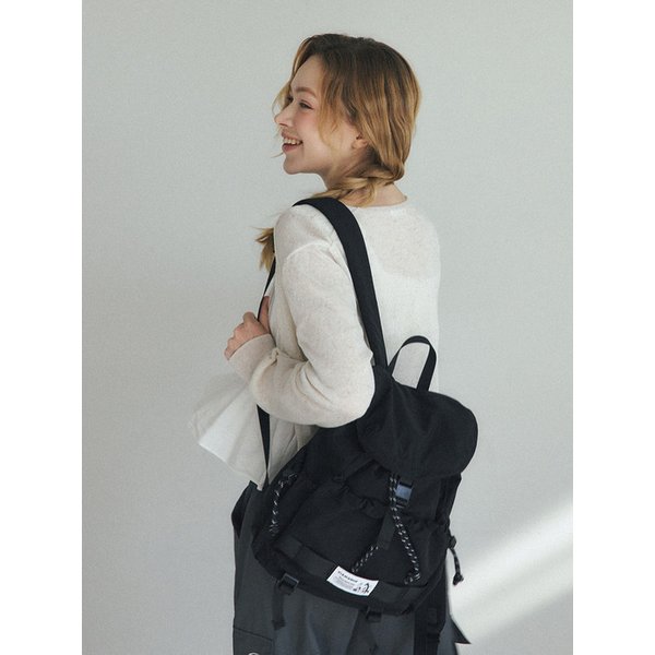 TRUVY MINI RUCKSACK (BLACK)