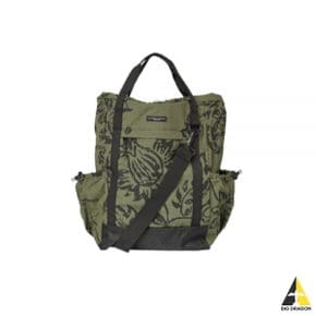 엔지니어드 가먼츠 UL 3 Way Bag Olive Floral Print Ripstop (MP459-CT243