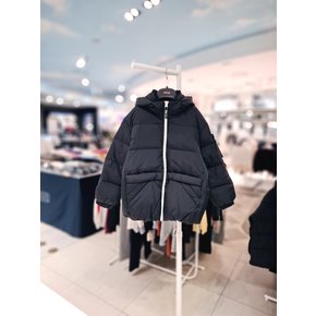 나침반 와펜 다운 점퍼 KP4JPU410-BK