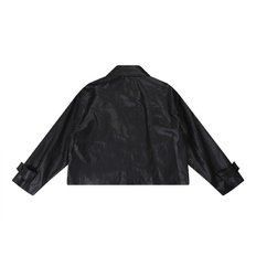 레자 셔츠형 크랍 자켓 (CHC-LE503W8)