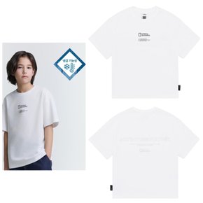키즈 어드벤처 그래픽 반팔티 K252UTS210 WHITE