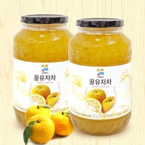 [자연을마시다] 꿀유자차 1kgx2병