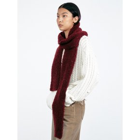 Cosy Boucle Muffler (Burgundy)