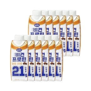 얼티브 비건프로틴 당류 ZERO 커피 250ml x12개