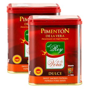 REY DE LA VERA 피멘톤 스위트 훈제 파프리카 가루 2.6oz(70g) 2개 Sweet Smoked Paprika