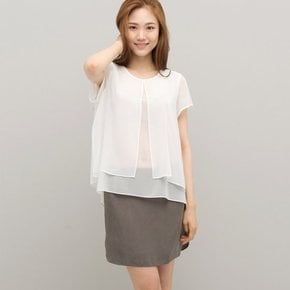 J-ALL ANGEL BLOUSE IN IVORY