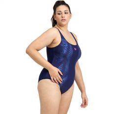 독일 아레나 여자수영복 1825191 ARENA 여성 Womens Imprint Swimsuit U Back B Plus One Piece