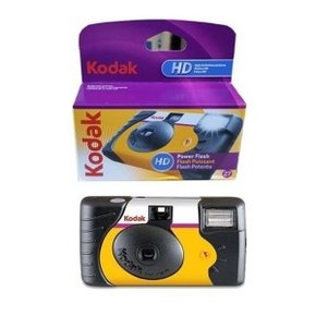 정품 코닥 일회용카메라 강력파워플레쉬 필름27장용 1개 KODAK POWER FLASH