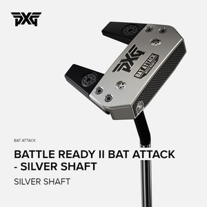 골프빅 [PXG 공식대리점 정품] 배틀 레디2 뱃어택 Bat attack 퍼터 (실버샤프트)