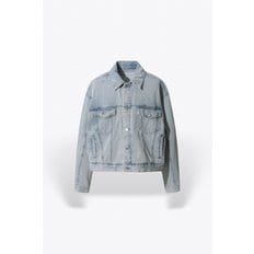 [여주점] [이로] 남성 오버핏 DENIM 트러커 IQJCS23704BUL