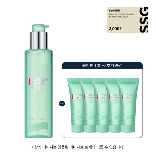 비오템 [3천원 상품권] 아쿠아파워 올인원 200ml 세트(+올인원 100ml)