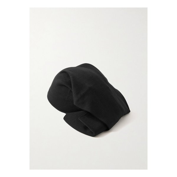 실크 저지 헤드 스카프 블랙 1647597355700462