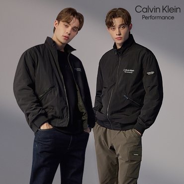 Calvin Klein [캘빈클라인 퍼포먼스] 리버시블 경량 패딩자켓 남성 2컬러 택1