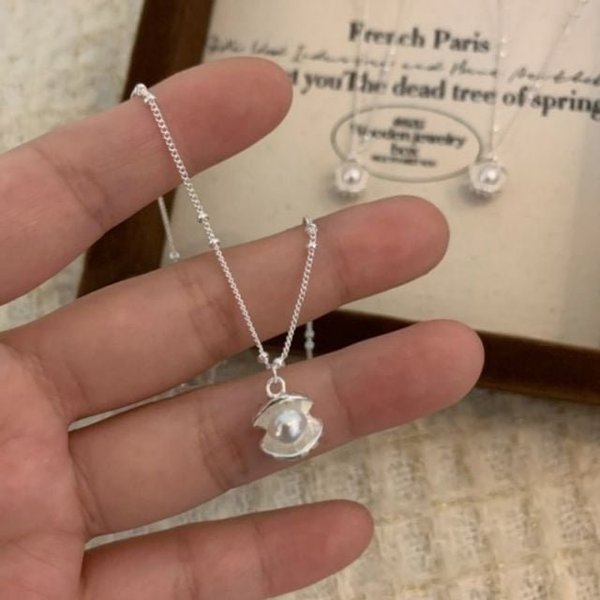 조개 기본 진주 여름 바다 모던 실버 제주도 강릉 여 (WFJDJV2)