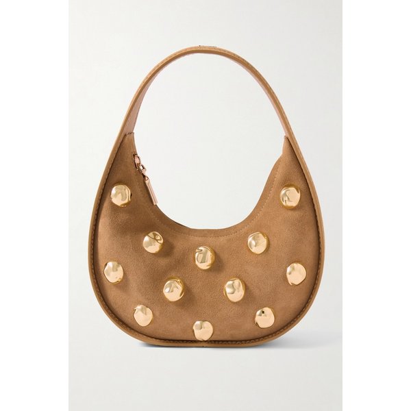 심카이 핀 스터드 스웨이드 토트백 46376663162981367