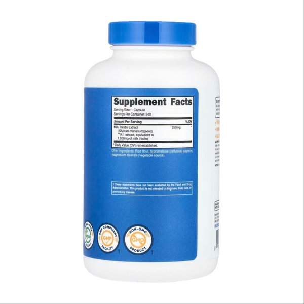 밀크씨슬 실리마린 1000mg 240캡슐