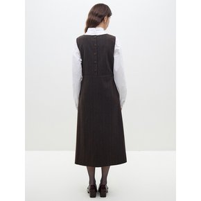 WD_Round woolen vest dress