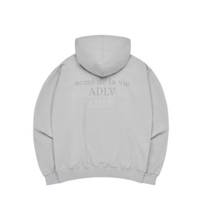 GREY FUZZY RABBIT HOODIE GREY - 퍼지레빗