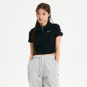 여성 골지 카라 반팔티 (SLIM FIT) (NBNFE2W402)