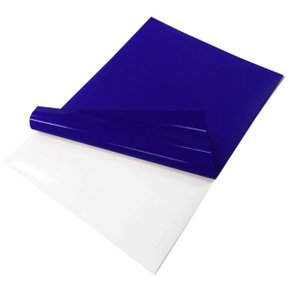 실습용 문구용 점착식 A4 칼라시트 CSH-1501 다크블루 50매