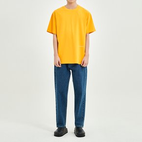 남성 베이직 반팔 티셔츠 ORANGE