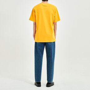 남성 베이직 반팔 티셔츠 ORANGE
